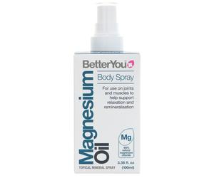 Better You Magnesium Oil Joint Spray Glucosamine & Menthol - 100ml