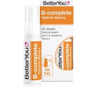Better You Vitamin B Complete Daily Wellness Support Oral Spray Peach, Plum & Raspberry Flavour - 25ml