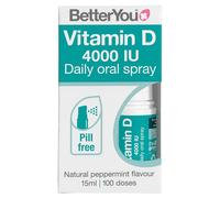 Better You Vitamin D3 Immune Support Oral Spray 4000IU Peppermint Flavour - 15ml