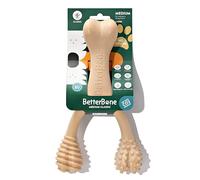BetterBone Medium Large Classic Dog Toy for Aggressive Chewers Long Lasting Heavy Duty Natural Dental Chew Bone for Small, Medium and Large Breeds