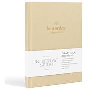 Betterday Gratitude Journal for Women | Affirmation Journal - Daily Journal for Happiness, Reflection Journal with Prompts - Mindfulness Journal & Self Care Book | Gratitude Diary, Light Fawn