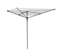 Betterdri Grey Steel 3 Arm Garden Rotary Airer, 40M