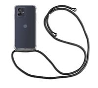betterfon Mobile phone chain for Motorola Moto G54 smartphone necklace case mobile phone case with cord to hang around your neck for Motorola Moto G54 in black