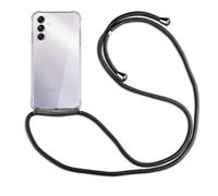 betterfon Mobile phone chain for Samsung Galaxy A14 smartphone necklace case with strap - cord with case to hang around your neck Mobile phone case with cord to hang around your neck in black
