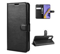 betterfon | Samsung Galaxy A51 case cell phone case cell phone cover wallet case protective case with magnetic closure/card slots for Samsung Galaxy A51 SM-A515 Black