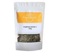 BetterFoodMood Raw Pumpkin Seeds 100g | Ready to Eat | Unsalted Unroasted | Rich in Antioxidants | High in Protein | For Smoothies, Oatmeal, Baking