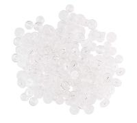 BetterJonny 100 Sets Clear KAM Snaps, Size 20 T5 Resin Plastic Snaps Buttons Fasteners Punch Poppers for Cloth Diaper/Bibs/Unpaper
