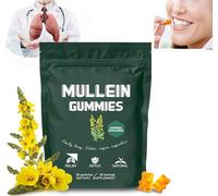 BetterLungs Mullein Gummies,Healthcare Supplement Edible Fitness Dietary Gummy,Daily Respiratory Health Gummies,Lung Health & Sinus Relief,Pear Flavor (1)