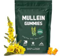 BetterLungs Mullein Gummies,Healthcare Supplement Edible Fitness Dietary Gummy,Lung Health & Sinus Relief,Daily Respiratory Health Gummies,Mullein Leaf Extract for Lungs,Pear Flavor Gummies (1)