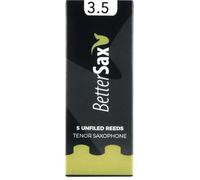 BetterSax Tenor Saxophone Jazz Cut Reeds, Strength 3.5 (5-pack) - Perfect for Jazz Performances, Band Practices, and Solo Sessions