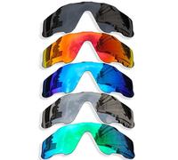Betterun 5 Pairs Anti-scratch Polarized Replacement Lenses for Oakley Jawbreaker OO9290 Sunglasses