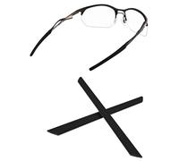 Betterun Black Replacement Ear Socks for Oakley Wire Tap 2.0 OO4145 Glasses