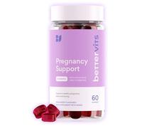 Bettervits Pregnancy Vitamins for Women with Folic Acid & Vitamin D, 60 | Folate Contributes Maternal Tissue Growth in Pregnancy | Vitamin B12 Helps Reduce Tiredness and Fatigue - 400mcg, 200% NRV