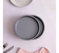 Betterware Essentials 2 x 20cm Non-Stick Sandwich Tins in Silver | Size: 2 x 20 cm Betterware Silver 2 x 20 cm