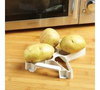 Betterware Microwave Potato Baker - White Plastic Potato Masher