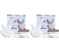 Betterwhite LED Teeth Whitening Kit with 4 Gel Syringes & Case | Formulated by Dentists | Professional Tooth Whitening for Sensitive Teeth | Enamel-Safe and Clinically Tested (Pack of 2)