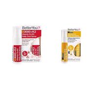 BetterYou Bundle Pack, 1 X Vitamin D3 and K2 Daily Oral Spray, 1 X Boost Vitamin B12 Daily Oral Spray