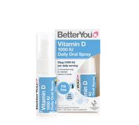 BetterYou D1000 Vitamin D Daily Oral Spray 1000 IU 25UG Of Vitamin D3(2 Pack)