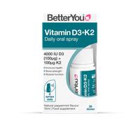 BetterYou D4000+K2 Daily Oral Spray 100µg 15ml