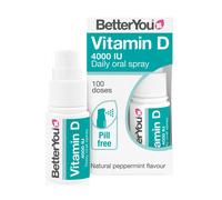 DLux 4000 Daily Vitamin D Oral Spray, Natural Peppermint - 15 ml.