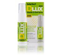 BetterYou DLux 3000 Daily Vitamin D Oral Spray x Multi-Saver Pack of 4 Bottles