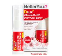 BetterYou DLux+ Vitamin D + K2 Daily Oral Spray - 12ml X 4