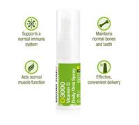 BetterYou Dlux3000 Vitamin D Oral Spray 15ml for Immune Health