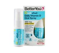 BetterYou DLuxInfant Vit D Oral Spray 15ml 400IU (10ug) of vitamin D3-2 Pack