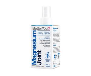 BetterYou Magnesium Joint Body Spray with Glucosamine Stiff Muscle- 100ml