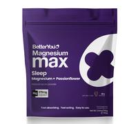 BetterYou Magnesium Glycinate, Citrate and Malate Sleep Powder Supplement, 1941mg 3-in-1 Complex Magnesium Delivering optimally bioavailable 375mg Elemental 200mg Passionflower, Hot Chocolate Powder