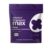 BetterYou Magnesium Glycinate, Citrate and Malate Sleep Powder Supplement | Triple magnesium complex, 375 mg elemental magnesium per serving, Passionflower and cocoa blend, No artificial additives