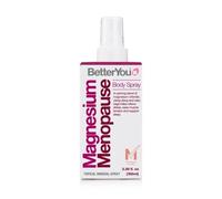 BetterYou Magnesium Menopause Body Spray, Blend of Pure Magnesium Chloride, Ylang-ylang and Clary Sage for Menopausal Symptoms, Stress Relief, and Restful Sleep, 100ml