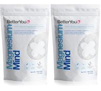 BetterYou Magnesium Mind Bath Flakes, Blend of Pure Zechstein Magnesium Chloride with Revitalising Essential Oils, Sweet Orange and Basil to Sooth Body and Mind, 750g (Pack of 2)