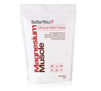 BetterYou Magnesium Muscle Mineral Bath Flakes, Natural Source Magnesium Chlo...