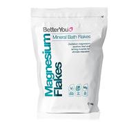 BetterYou Magnesium Original Bath Flakes, Natural Source of Zechstein Magnesium, Mineral Bath Flakes, Cleansing Bath Salts, Vegan & Palm-Oil Free, 1kg