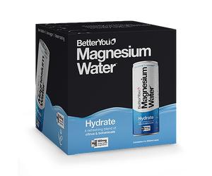 BetterYou Magnesium Still Water Hydrate (Citrus & Botanicals) 4x 250ml