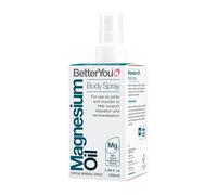 BetterYou Magnesium Supplement, High Strength Magnesium Oil Spray | Natural Vegan Magnesium Chloride Liquid for Sleep, Muscle Recovery Use for Feet and Legs, 600 Sprays, Made in UK