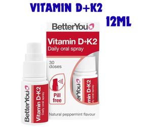 BetterYou Multivitamin B-Complete Oral Spray Fast Acting Vitamin D3 Supplement