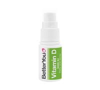 BetterYou Vitamin D 3000 IU Oral Spray, Fast 1 count (Pack of 1), Green