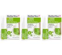 BetterYou Vitamin D 3000IU Oral Spray - 15ml (Pack of 3)