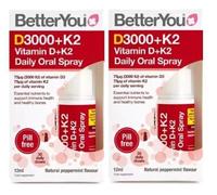 BetterYou DLux+ Vitamin D+K2 Daily Oral Spray - 12 ml.