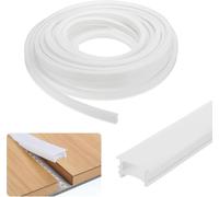 bettght 32.8ft/10m LED Diffuser Channel, 12x10mm Silicone LED Channel System, Flexible Neon Rope Light Strip for 8-10mm Light Strips Indoor Outdoor Ambient Decor(15x10mm(Fit for 8mm-10mm))