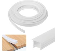 bettght 32.8ft/10m LED Diffuser Channel, 12x10mm Silicone LED Channel System, Flexible Neon Rope Light Strip for 8-10mm Light Strips Indoor Outdoor Ambient Decor(12x12mm(Fit for 8mm-10mm))