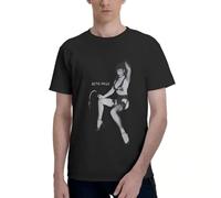 Bettie Page 2 Casual Breathable Confortable T-Shirt Mens Designer Clothes Black