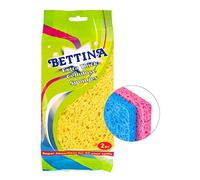 Bettina Extra Thick Cellulose Sponges - 2 Pack - Wipe,Clean,Non Scratch