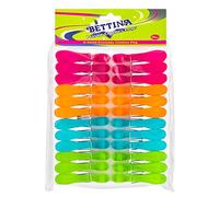 BETTINA PLASTIC EVERYDAY CLOTHES PEGS 24PCS