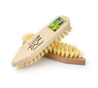 Bettina Wooden Scrubbing Brush - Hard Stiff Bristles for Floor & Tile Decking - 2 Pack