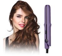 Bettinay 2 in 1 Mini Hair Straightener and Curler, 10s Fast Heating Portable Ceramic Mini Curling Iron