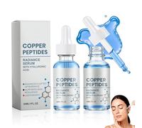 Bettinay 2 Pcs Copper Peptide Serum, 30ml Anti Aging Face Peptides Serum for Women, Men