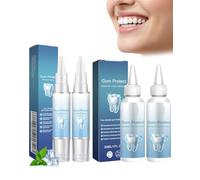 Bettinay 4pcs Mullein Gum Repair Gel Set with Toothpastes, Natural Teeth Whitening Essence Pen for Receding Gums